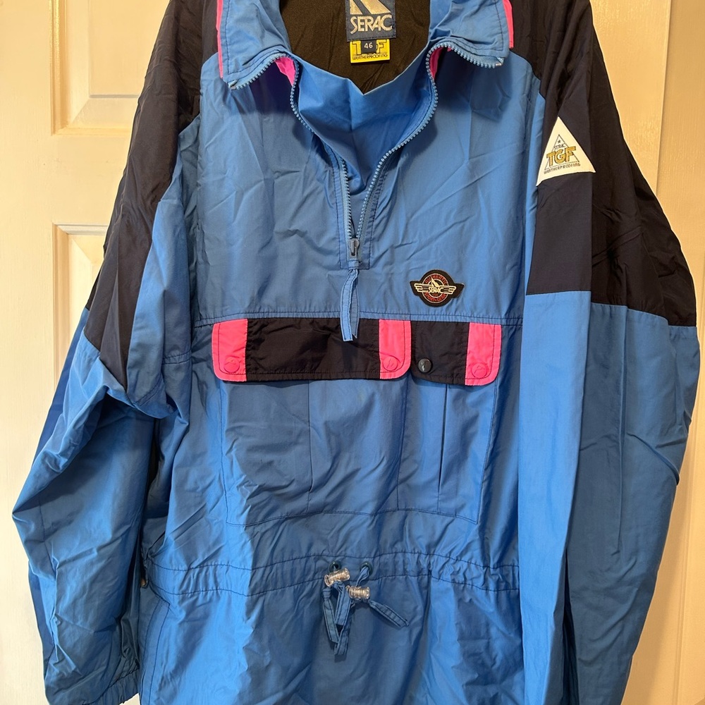 SERAC Ski Jacket Waterproof. Excellent condition! Attach hood. Adjust waistband
